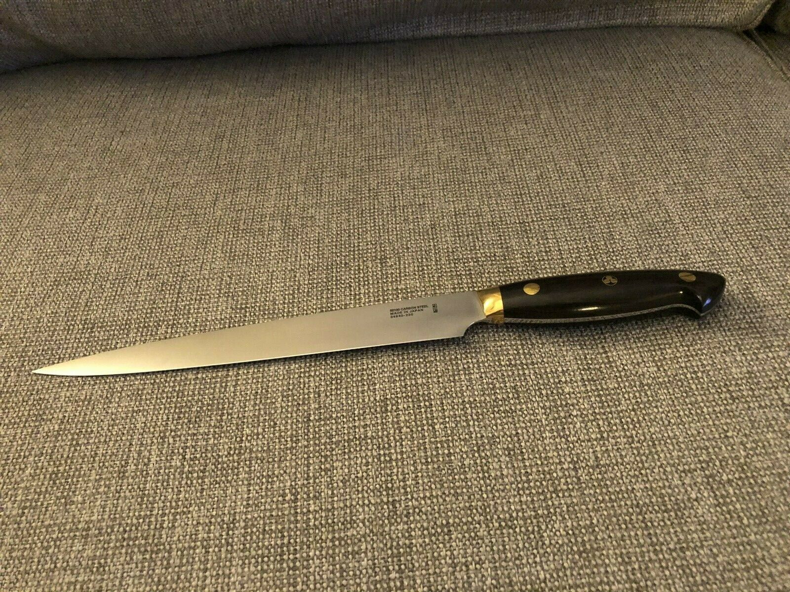 ZWILLING KRAMER - EUROLINE CARBON COLLECTION 9-INCH, CARVING KNIFE - 34940-233 - Fresh Stock Dated December 2025