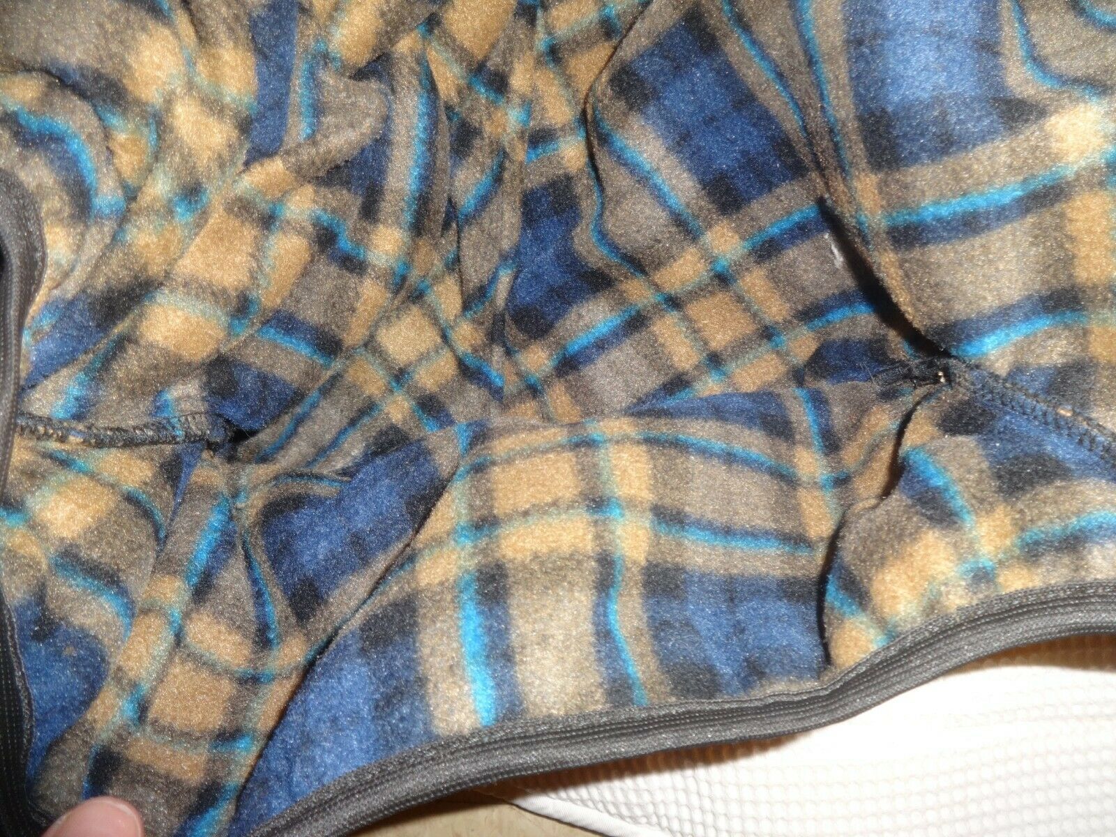 DOVER English BLUE Saddle Cover - Fitted - Vinyl, Soft Flannel - NICE - Fresh Stock Dated December 2025