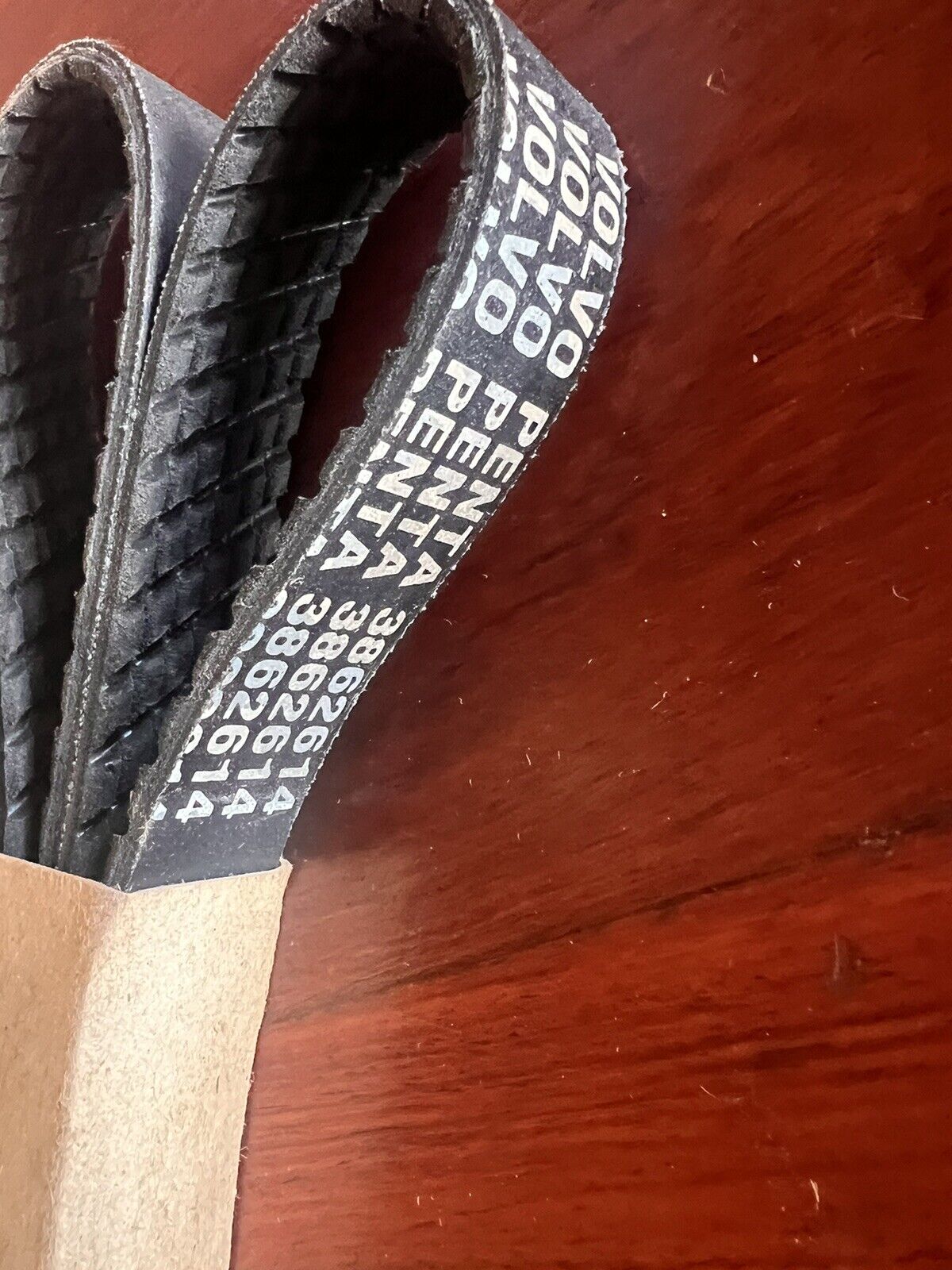 Volvo Penta New OEM Serpentine & Alternator Belt 3862614 8.1L V8 - Fresh Stock Dated February 2026