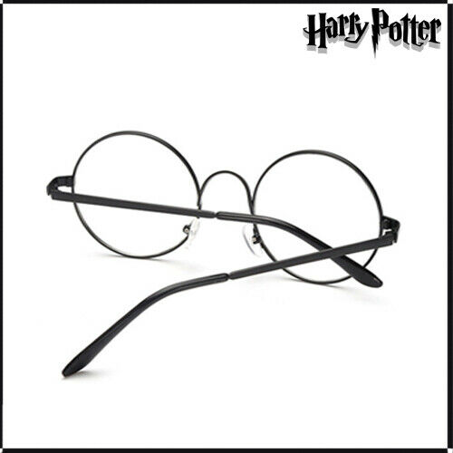 Harry Potter Glasses Round Metal Frames Clear Lens Transparent - Fresh Stock Dated December 2025