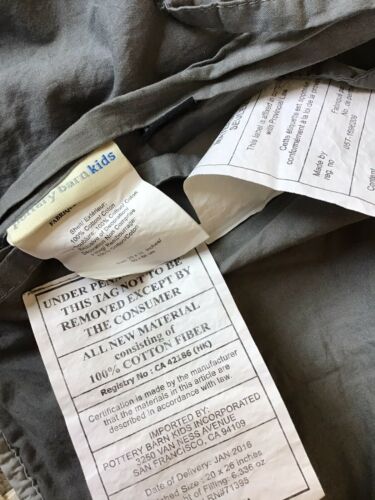 Pottery Barn Kids Stars Wars Millennium Falcon standard quilted sham “NHW” Mono - Fresh Stock Dated December 2025