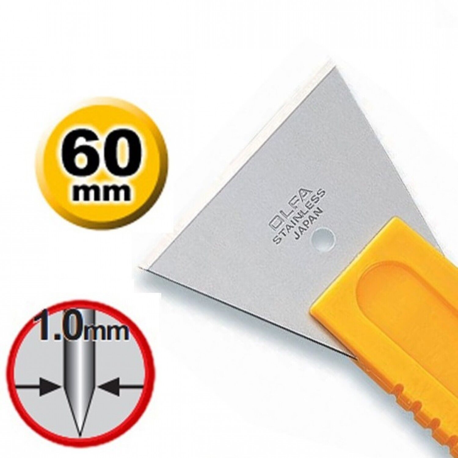 OLFA SCR-L 1086562 Multi-Purpose Scraper Paint Wall Floor Glass Steel Blade NEW - Fresh Stock Dated February 2026