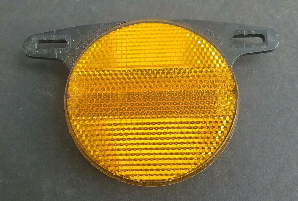 Vintage Cat Eye Orange And Red Reflector Assorted Lot - Fresh Stock Dated February 2026