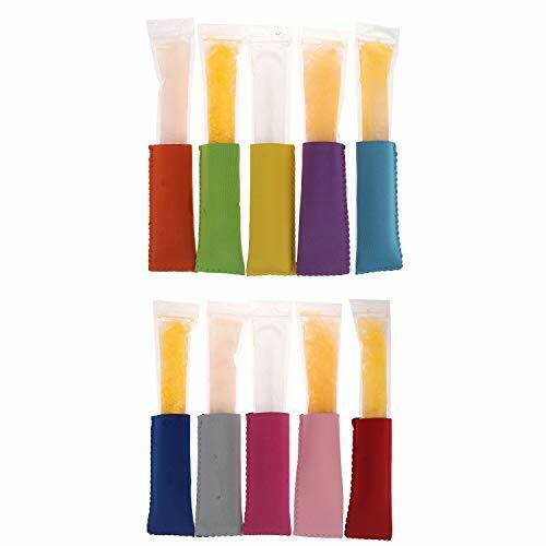 30 Pack Reusable Popsicle Bags Ice Pop Sleeves Popsicle Holders Bags Neoprene... - Fresh Stock Dated February 2026