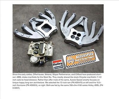 Slant 6 225 Slant six valiant 4 barrel intake manifold Aussiespeed Chrysler - Fresh Stock Dated February 2026