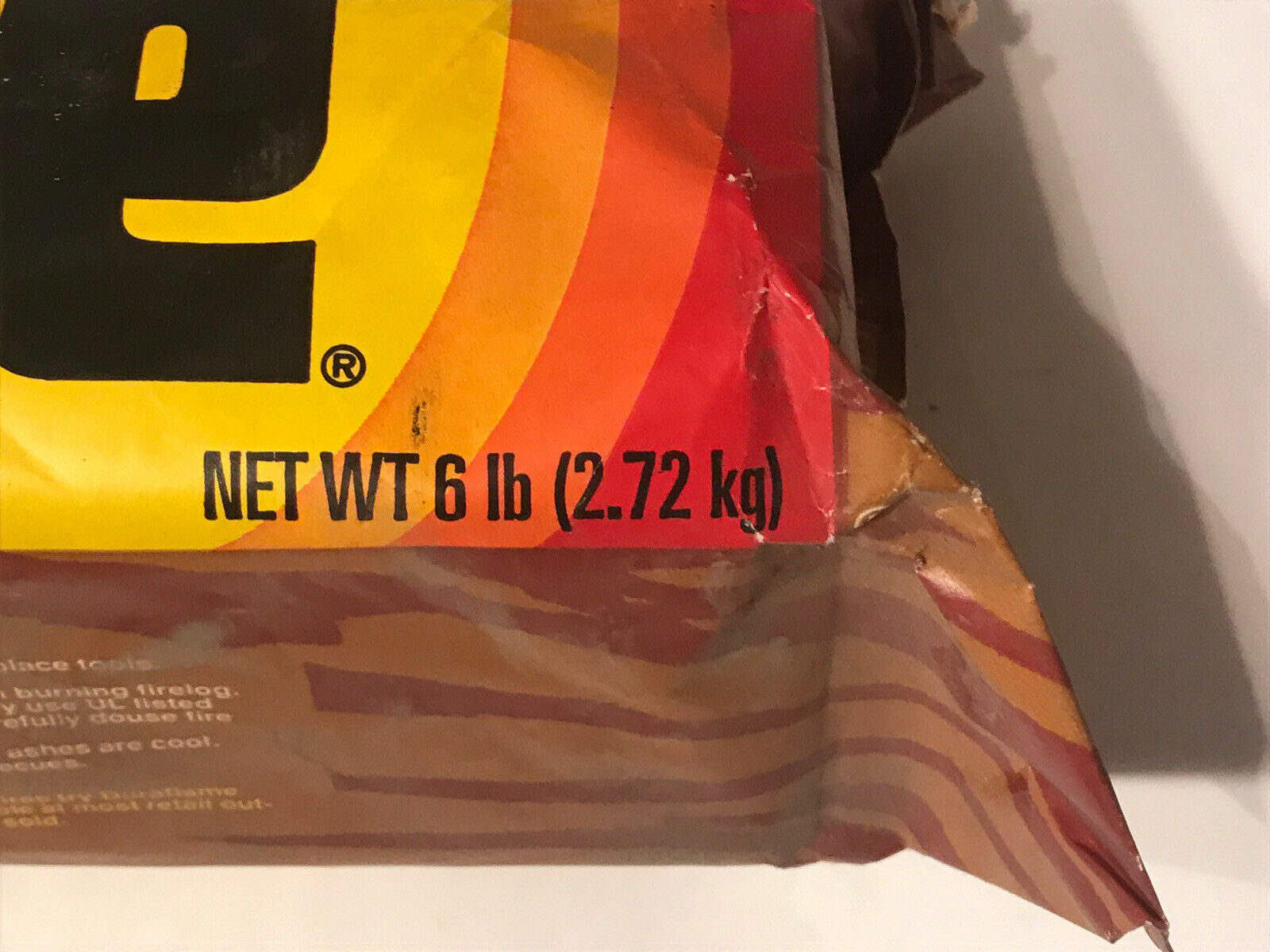 1994 Giant Size DURAFLAME 6 Pound 3 Hour Firelog - Fresh Stock Dated December 2025