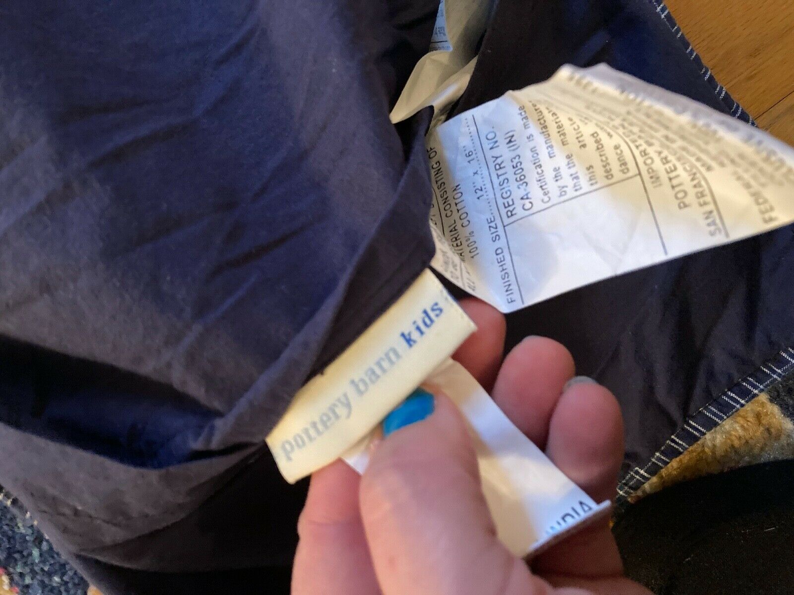 POTTERY BARN KIDS Police Dept Quilted 31