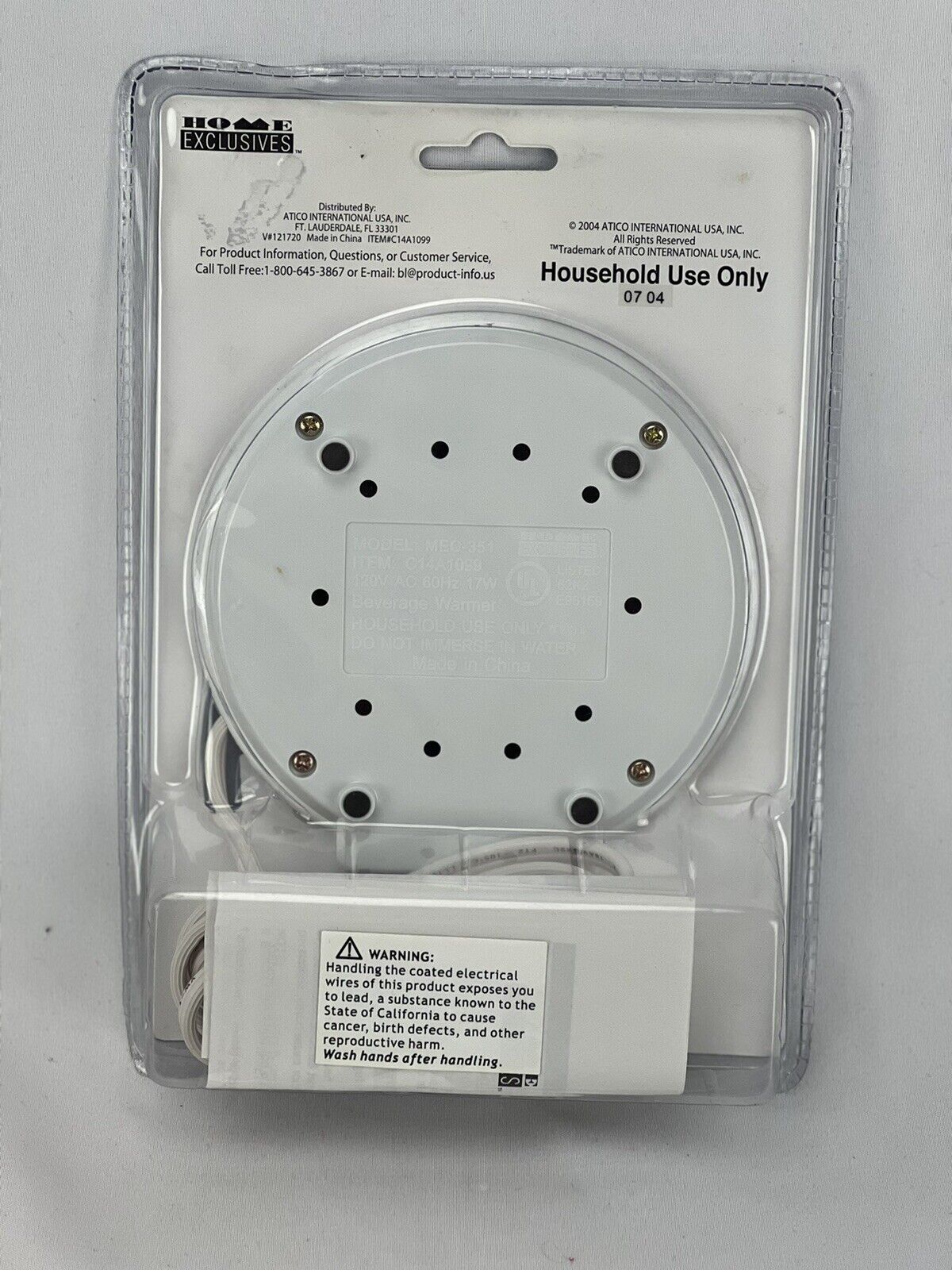 Home Exclusives Beverage Warmer for coffee tea soup beverages Non-Stick surf NEW - Fresh Stock Dated February 2026