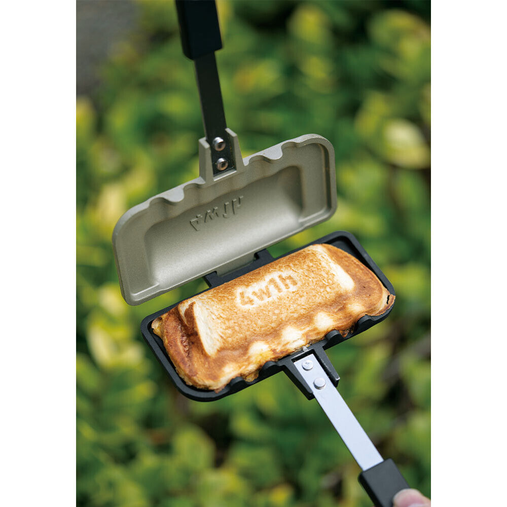 4W1H Hot Sand Solo Hot sandwich maker Tsubame Sanjo Kitchen Aluminum Camping - Fresh Stock Dated February 2026