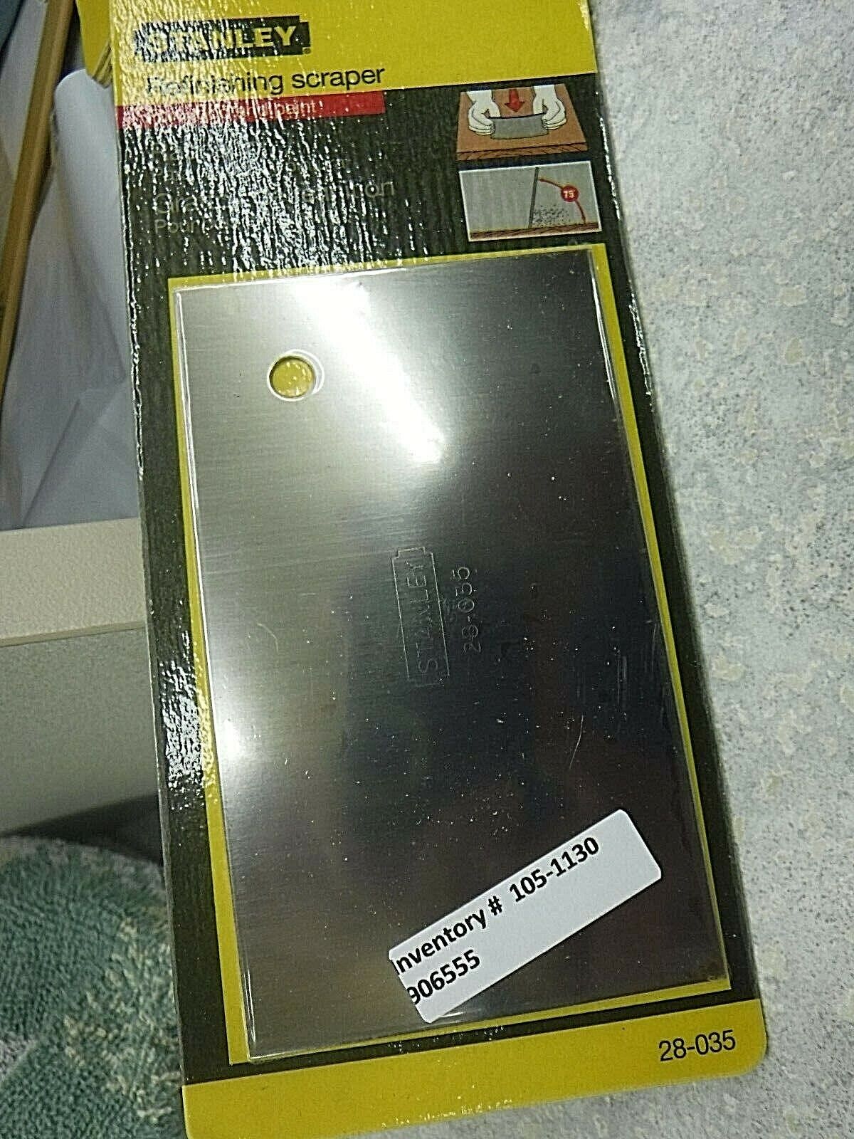 Stanley  28-035 Cabinet Scraper Refinishing Scraper NOS  Dated 2006 Hand Scraper - Fresh Stock Dated February 2026