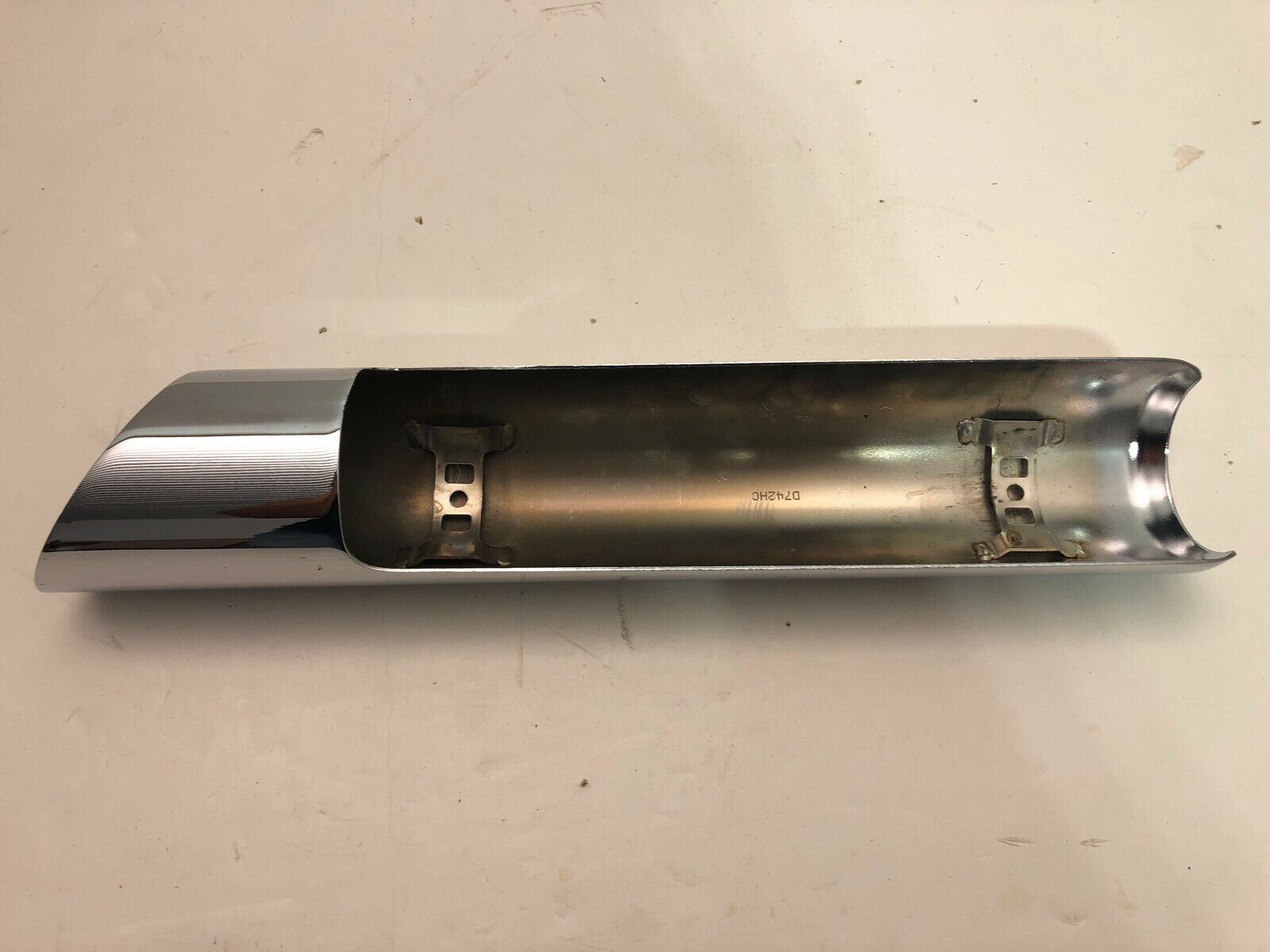 Vance & Hines Chrome Heat Shield Fits Street Bob P/N D742HC-R - Fresh Stock Dated February 2026