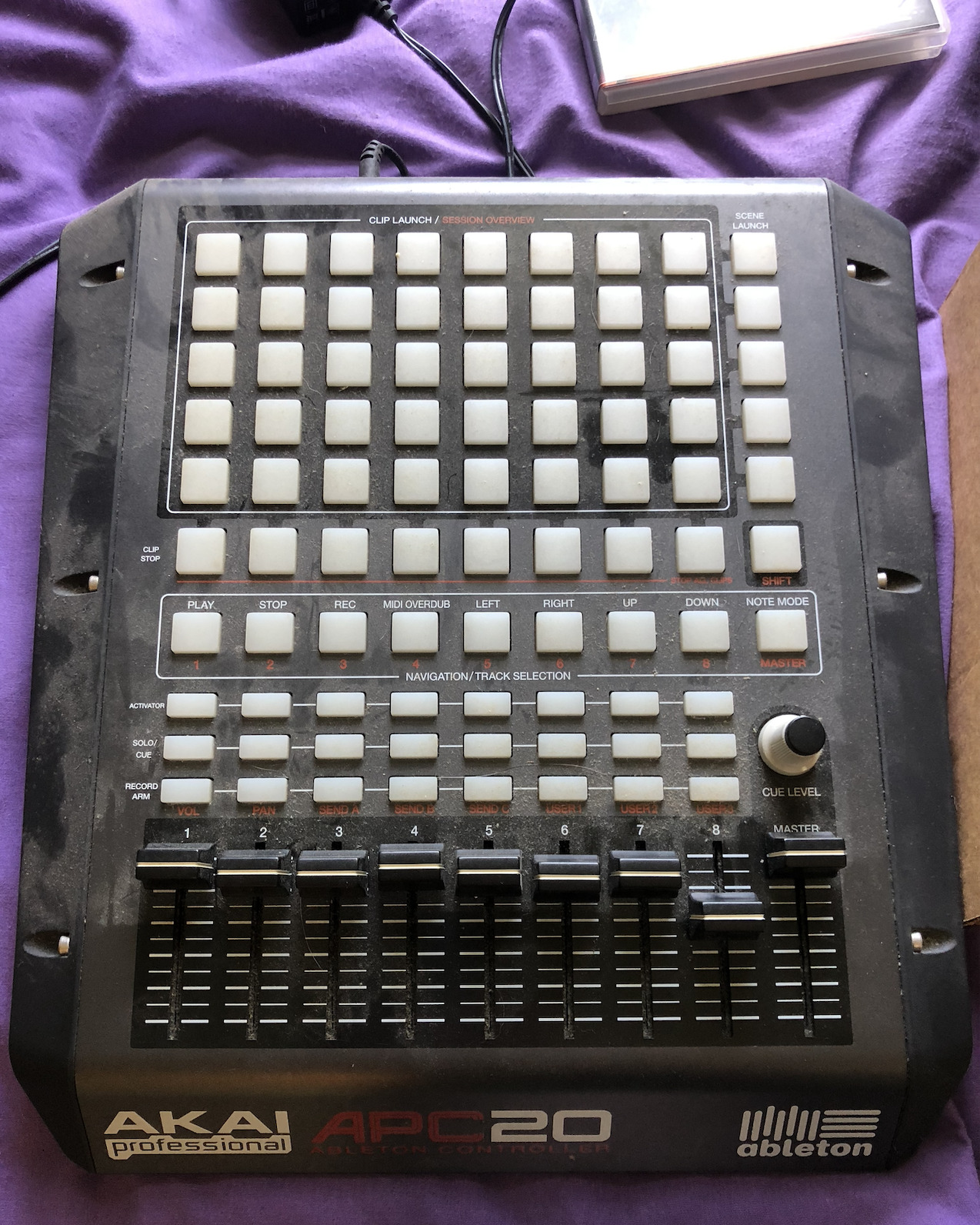 Akai Professional APC 20 Compact Ableton Controller Original Box, CD, & Cords - Fresh Stock Dated February 2026