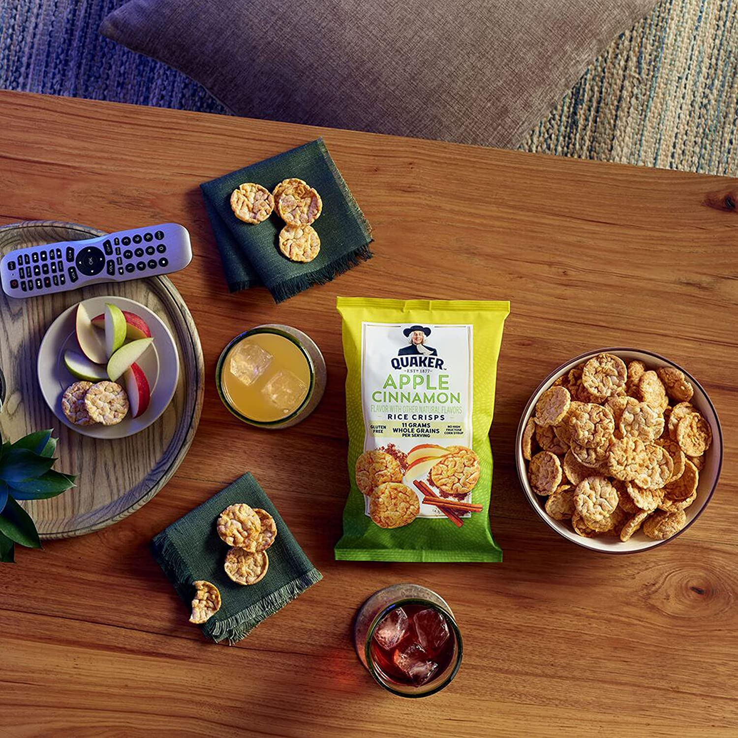 Quaker Rice Crisps, 6 Flavor Variety Pack, 12 Count - Fresh Stock Dated December 2025