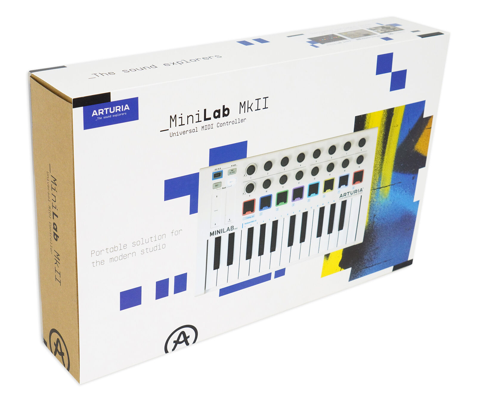Arturia MiniLab MKII USB MIDI Bus Powered 25-key Keyboard Controller+Software - Fresh Stock Dated February 2026