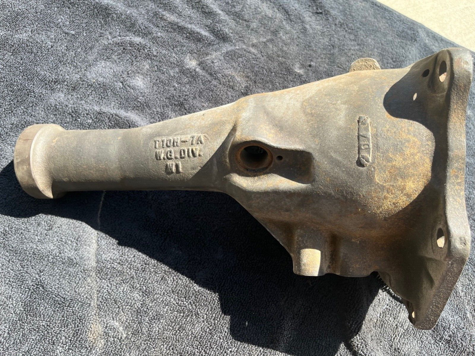 1963-1966 Ford Falcon Borg Warner T10 4 Speed Tailhousing T10H-7A Tailshaft - Fresh Stock Dated February 2026