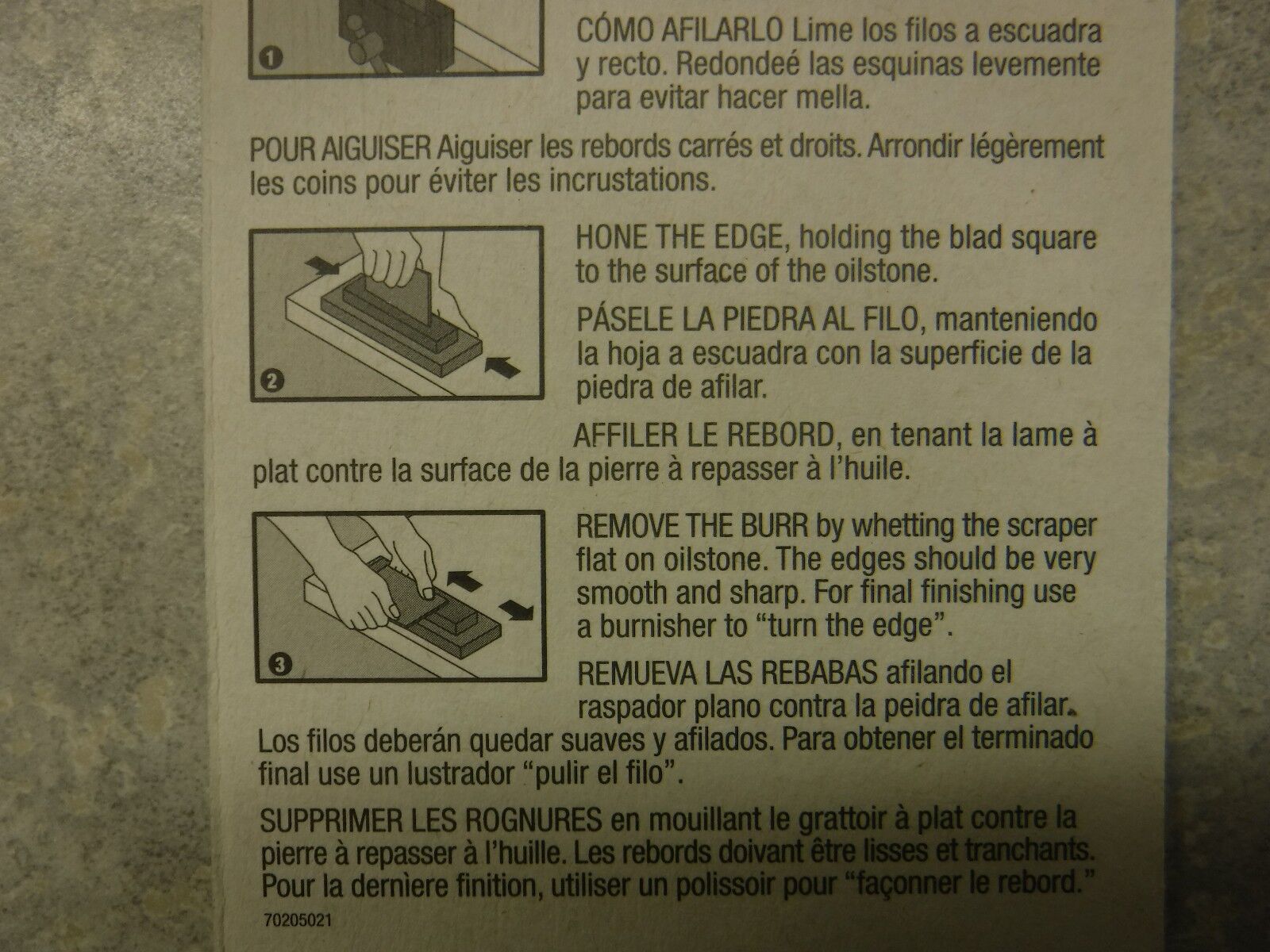 Stanley  28-035 Cabinet Scraper Refinishing Scraper NOS  Dated 2006 Hand Scraper - Fresh Stock Dated February 2026