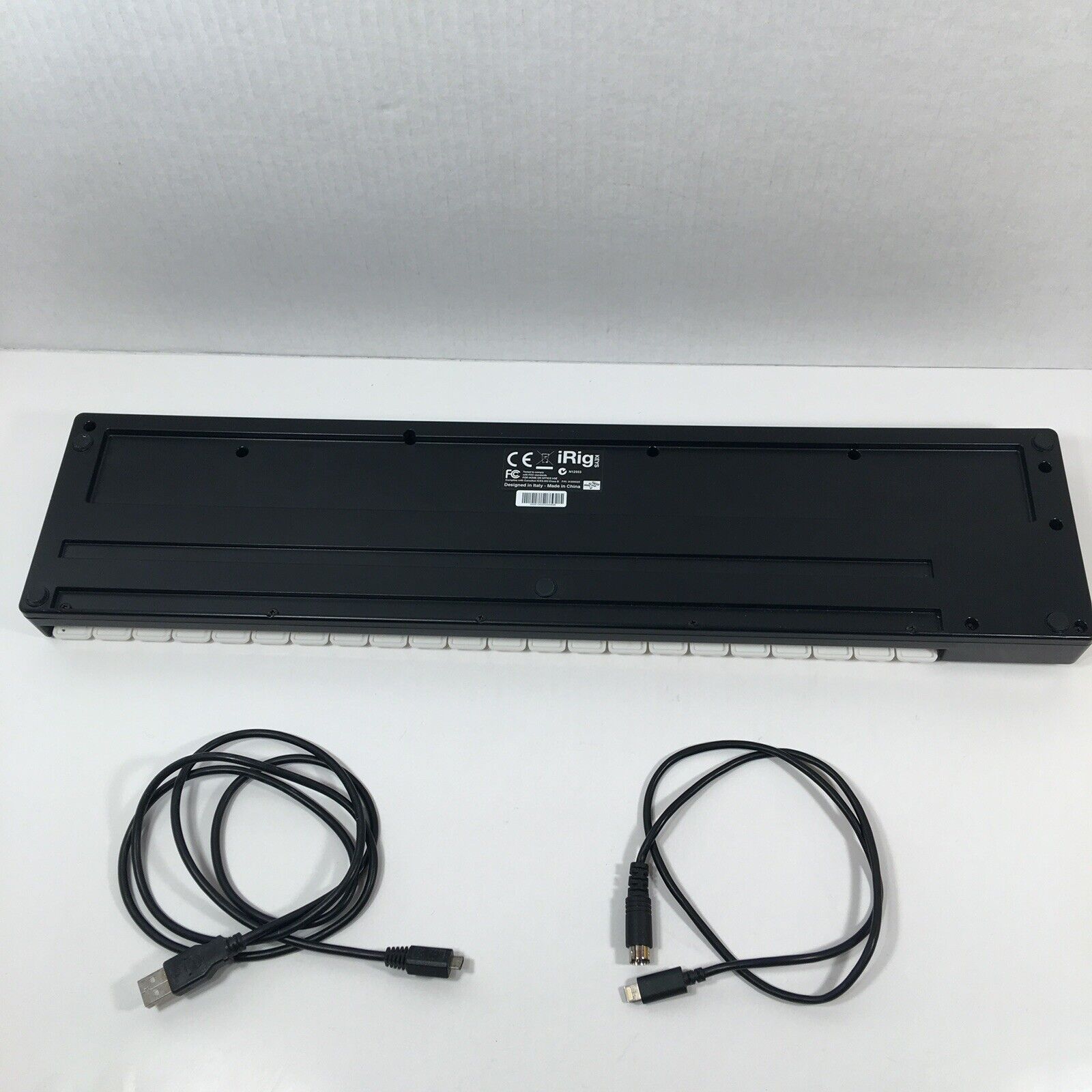 iRig Keys 37-Key Mini MIDI Keyboard Controller IK Multimedia w/Lightning Cable￼! - Fresh Stock Dated February 2026