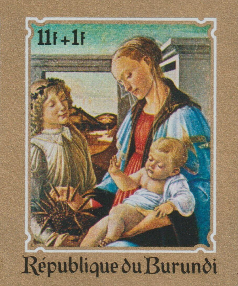 Burundi 1970 Souvenir Sheet #B48a Christmas - MH - Fresh Stock Dated December 2025