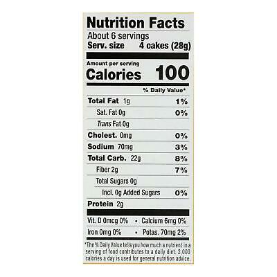 Lundberg Family Farms - Rice Ck Basil Thyme Thin - Case of 6-6 OZ - Fresh Stock Dated December 2025