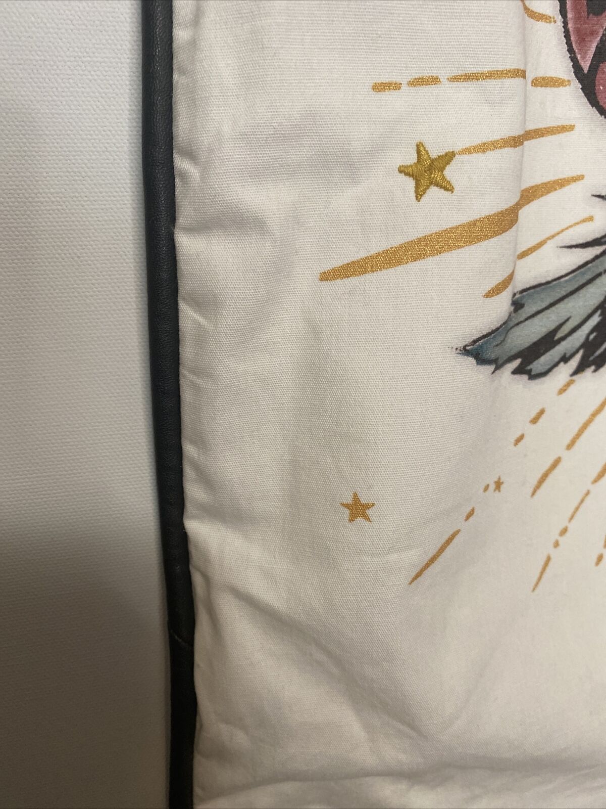 Junk Gypsy Pottery Barn Teen Pillow Cover  Size 17 X 17 Guitar -Rock N’ Roll - Fresh Stock Dated February 2026