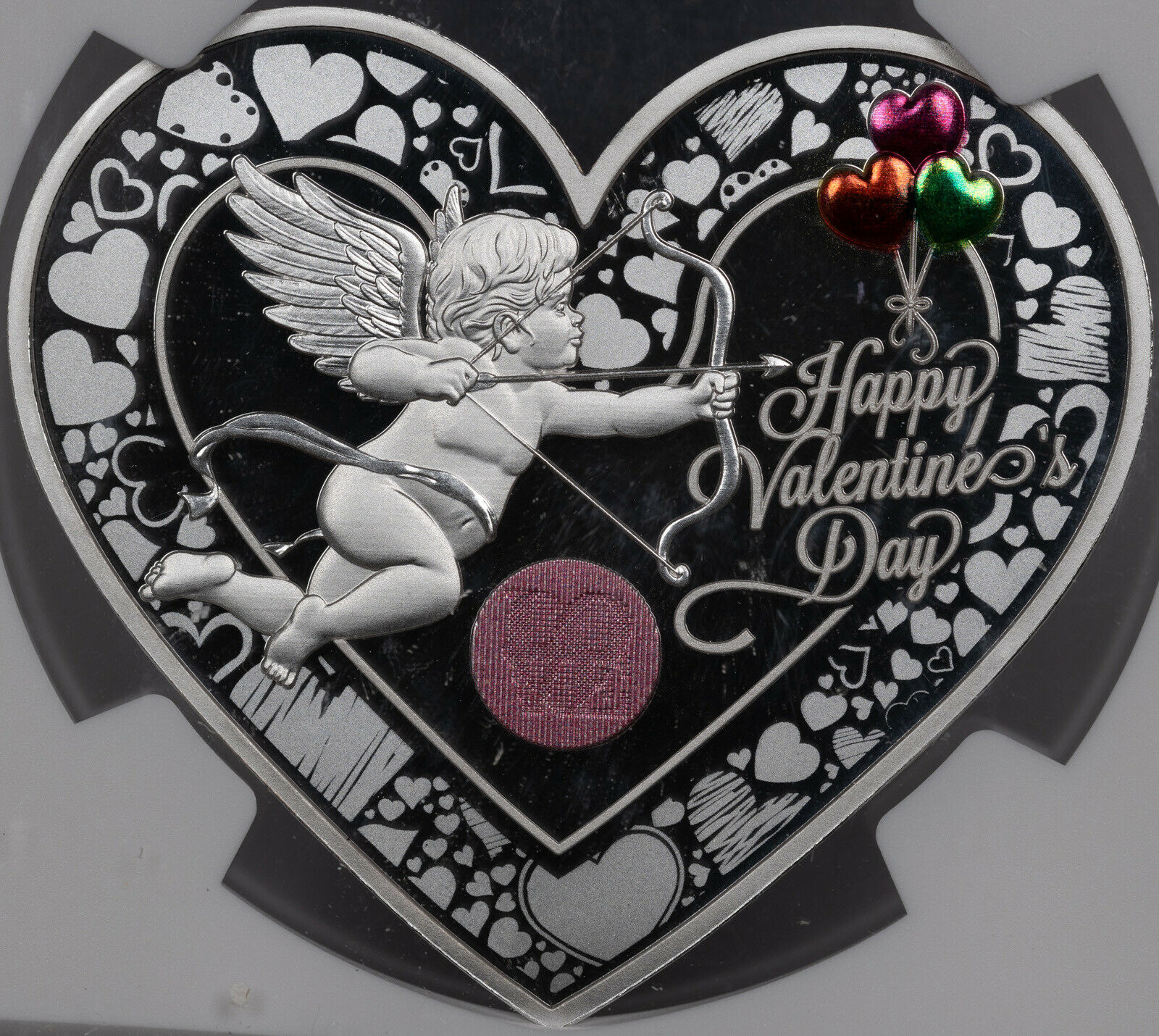 2019 CHINA 25g SILVER VALENTINES DAY-PANDA NGC PF 70 ULTRA CAM FINEST KNOWN #F - Fresh Stock Dated February 2026