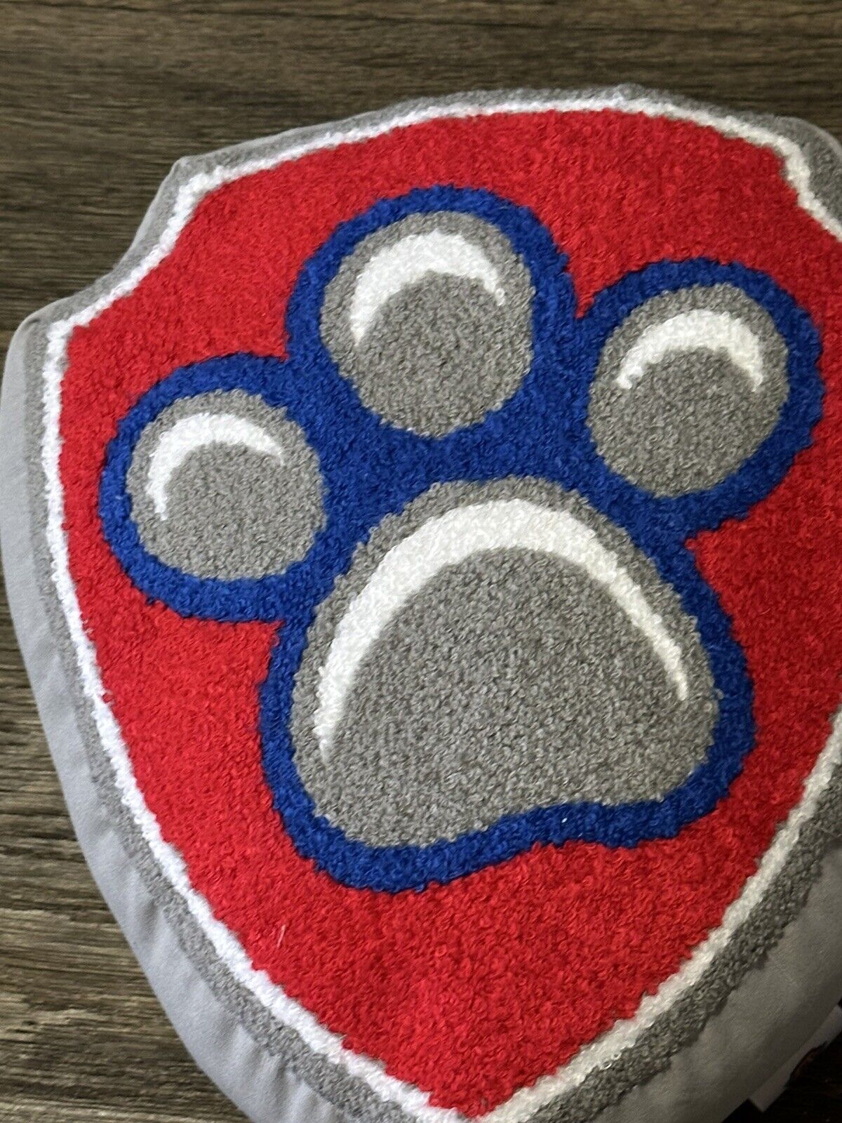 Pottery Barn Paw Patrol Shield Badge Pillow Kids Room Paw Patrol - Fresh Stock Dated December 2025