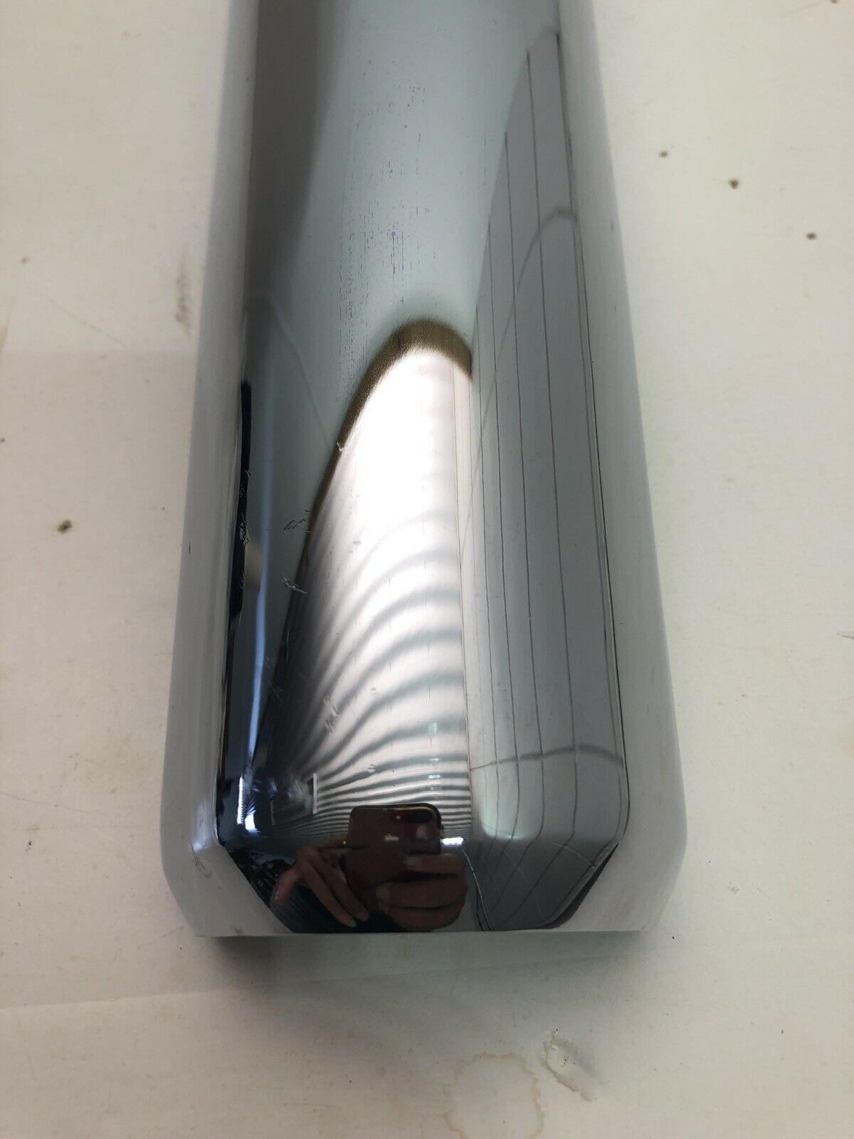 Vance & Hines Chrome Heat Shield Fits Street Bob P/N D742HC-R - Fresh Stock Dated February 2026