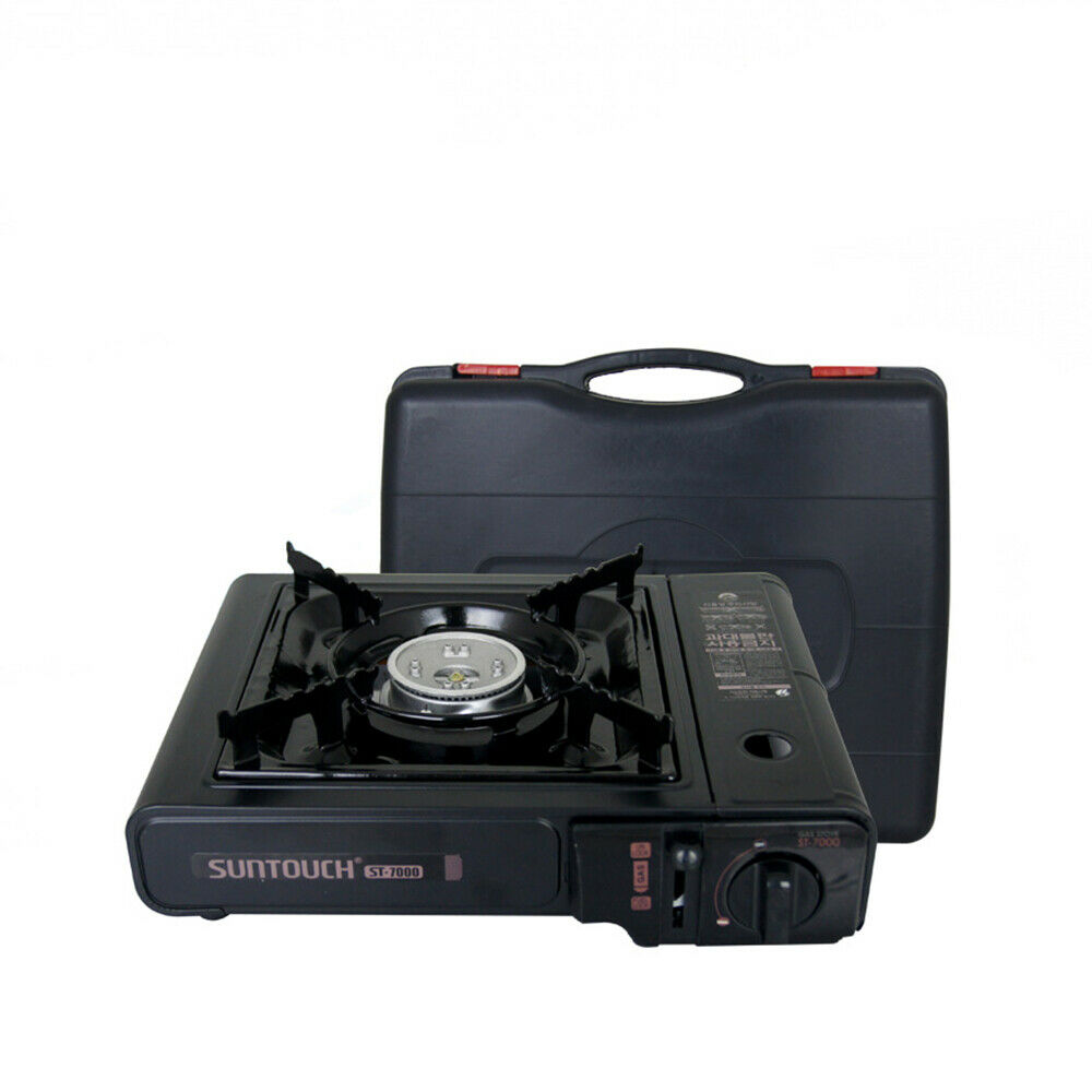 Suntouch Portable Gas Stove with Case ST-7000 Blue - Fresh Stock Dated December 2025