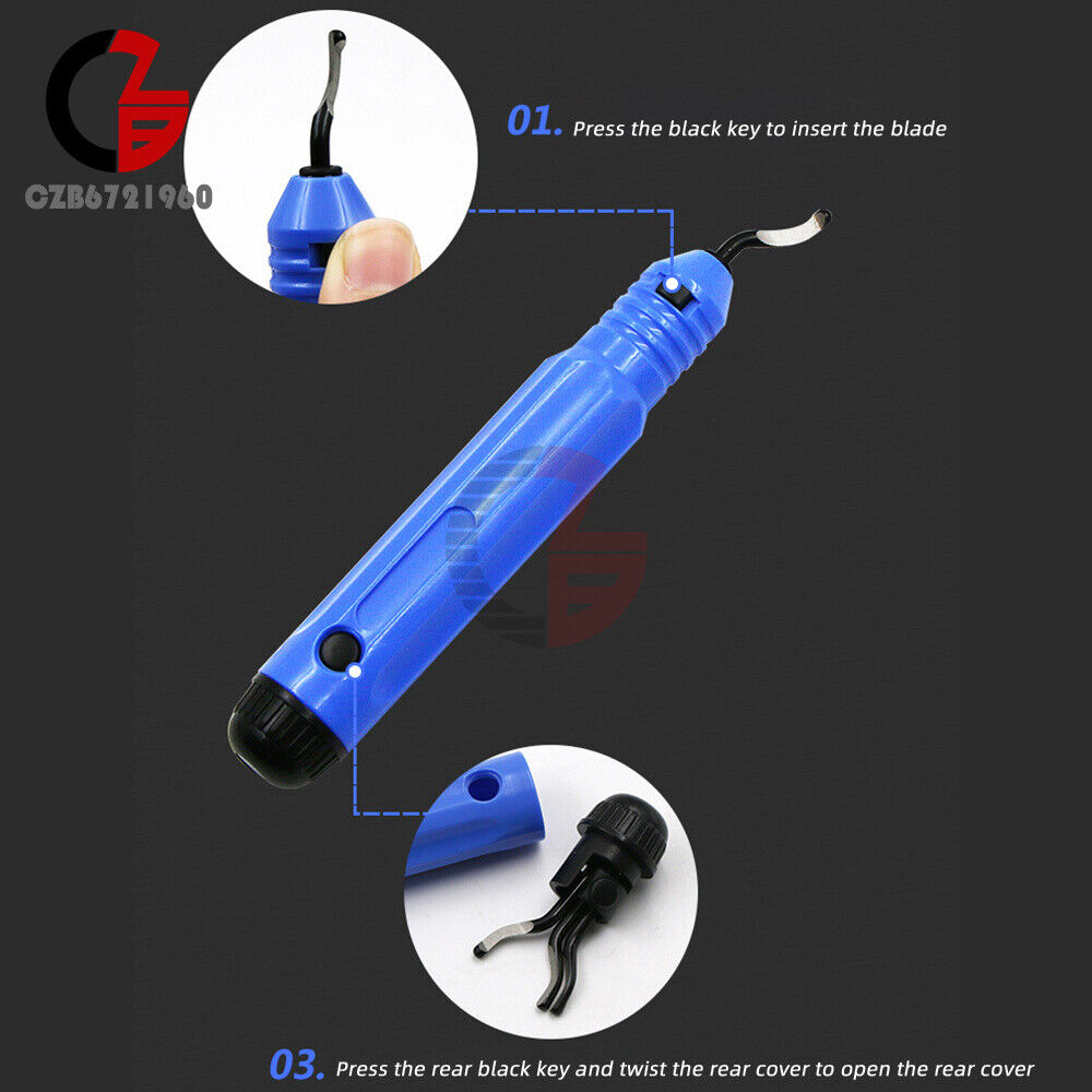 Burr Knife NB1100 Scraper BS1010 Blades Trimming Neaten Deburring Head Cutter - Fresh Stock Dated February 2026