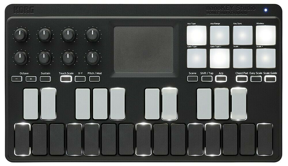 Korg nanoKEY Studio Wireless MIDI Controller - Fresh Stock Dated February 2026