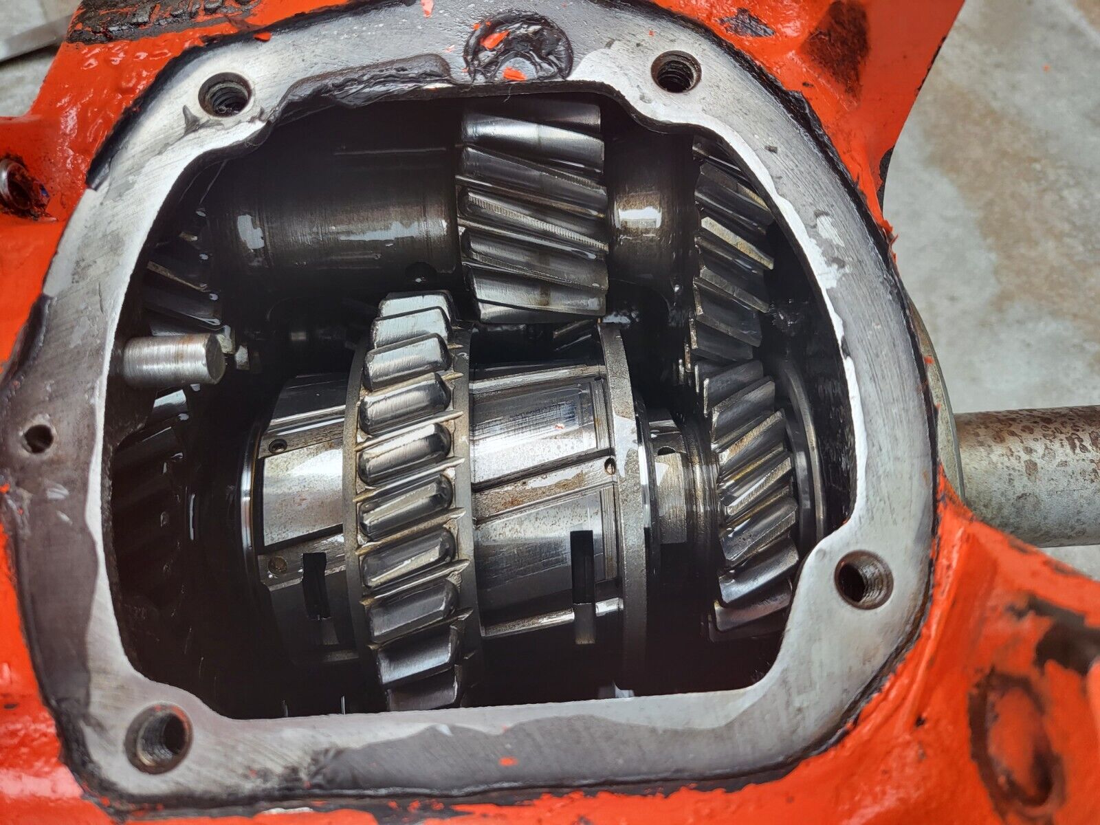 57 Chevy 3 Speed Manual Overdrive Transmission 1957 Borg Warner - Fresh Stock Dated February 2026