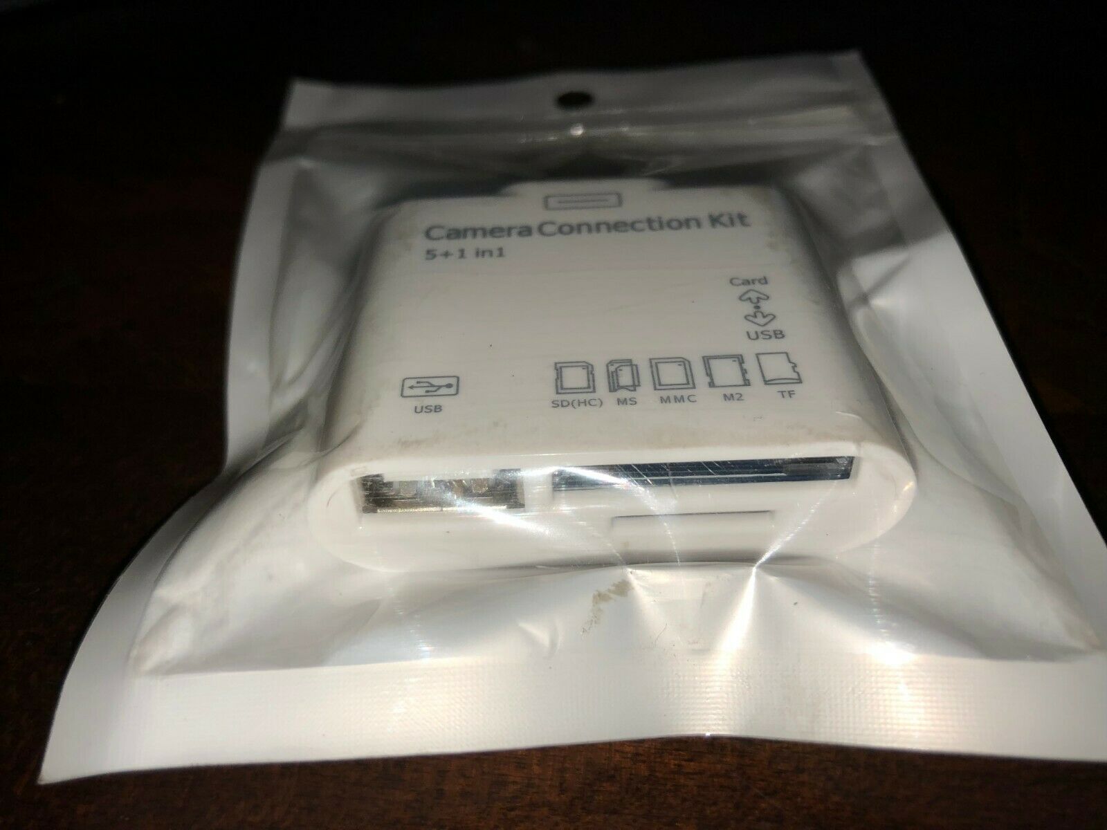 Camera Connection Kit 5+1 in 1 Memory Card Reader For Apple The New iPad 2 3 - Fresh Stock Dated February 2026