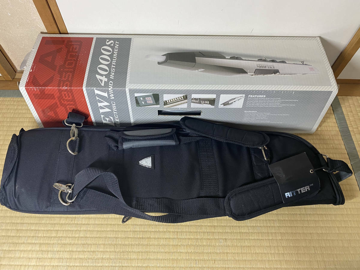 Used Akai EWI4000S Wireless Electronic Wind Synthesizer good condition F/S - Fresh Stock Dated February 2026