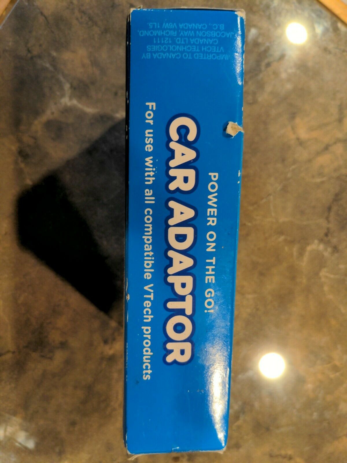 BRAND NEW NIB VTech Car Charger Adaptor MobiGo & V Reader On The Go - Fresh Stock Dated February 2026