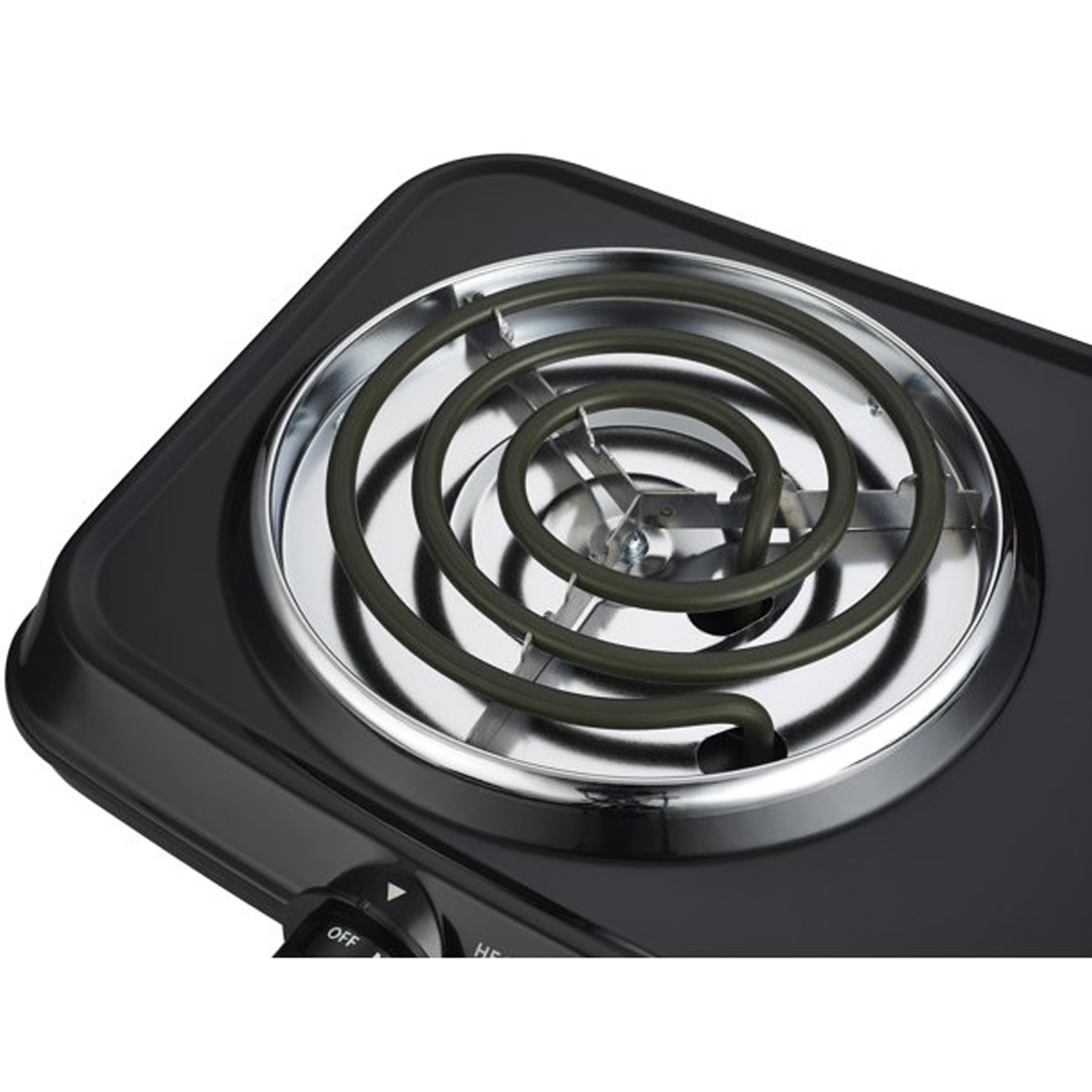 Mainstays Double Burner, 120V~ 1800W, Portable, Easy to Cook, Elegant Classic De - Fresh Stock Dated December 2025