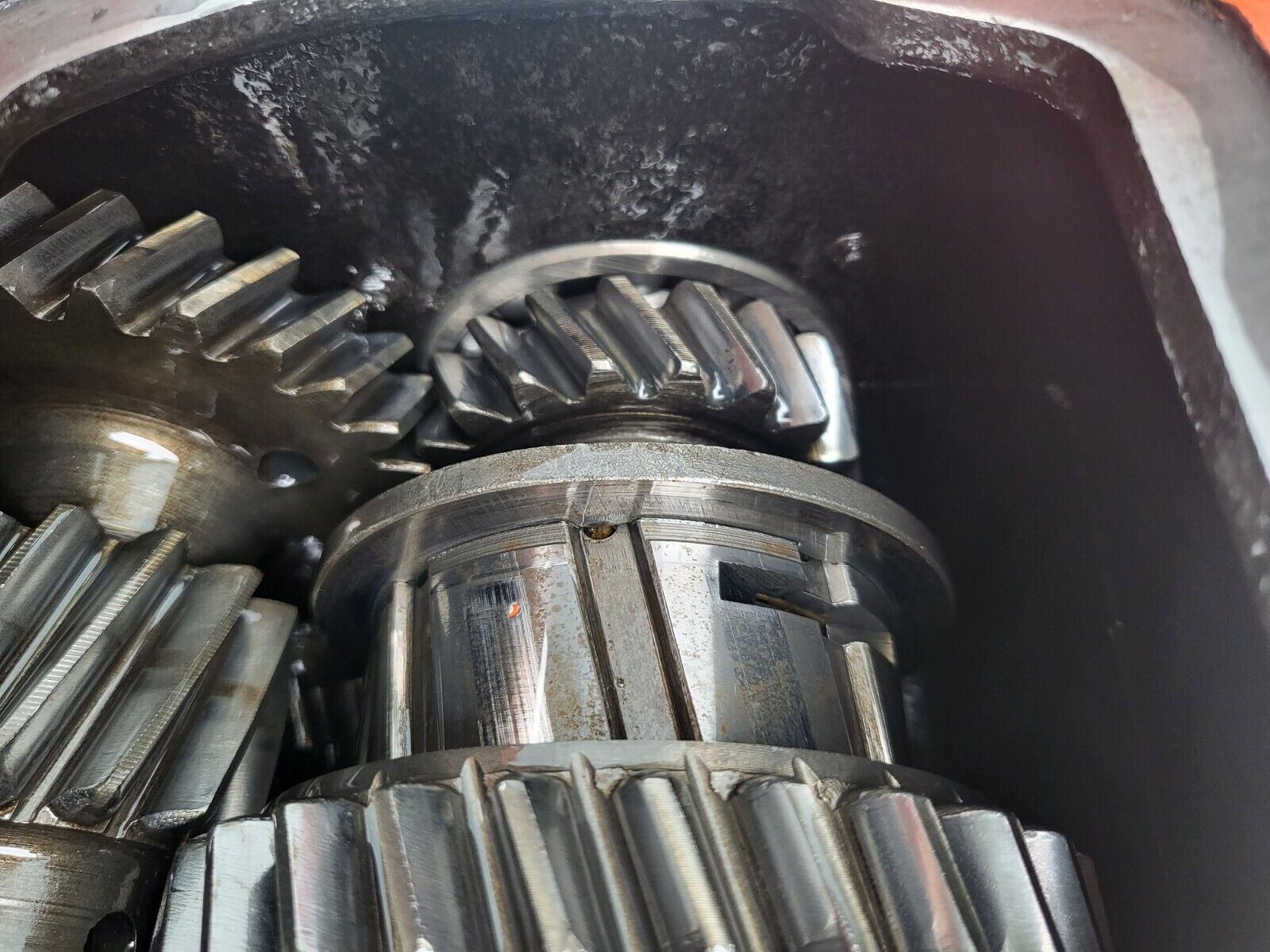 57 Chevy 3 Speed Manual Overdrive Transmission 1957 Borg Warner - Fresh Stock Dated February 2026