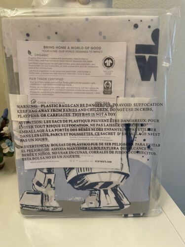 Pottery Barn Star wars Toddler Pillowcase Droid superhero boy holiday gift robot - Fresh Stock Dated December 2025