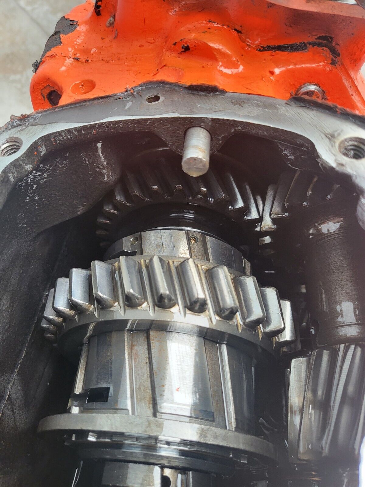 57 Chevy 3 Speed Manual Overdrive Transmission 1957 Borg Warner - Fresh Stock Dated February 2026