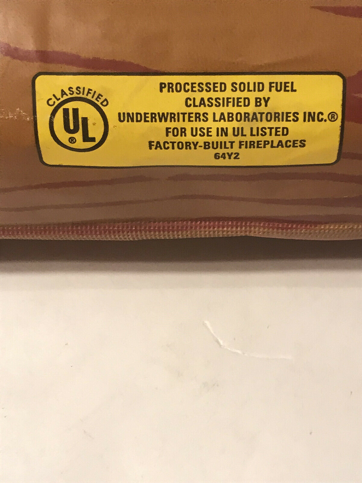 1994 Giant Size DURAFLAME 6 Pound 3 Hour Firelog - Fresh Stock Dated December 2025