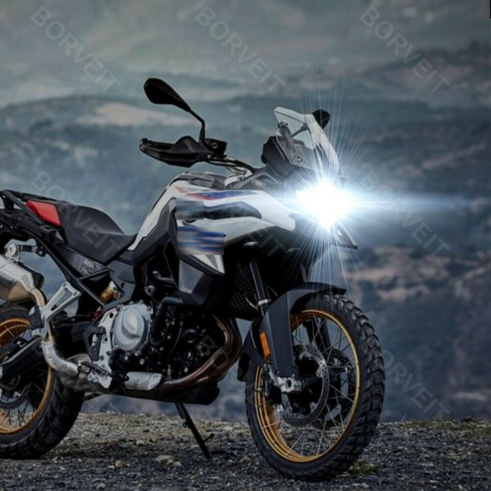 2x 100W White LED Bulbs Headlight High Low Beam Kit For Ktm Rc390 2015-2019 - Fresh Stock Dated February 2026