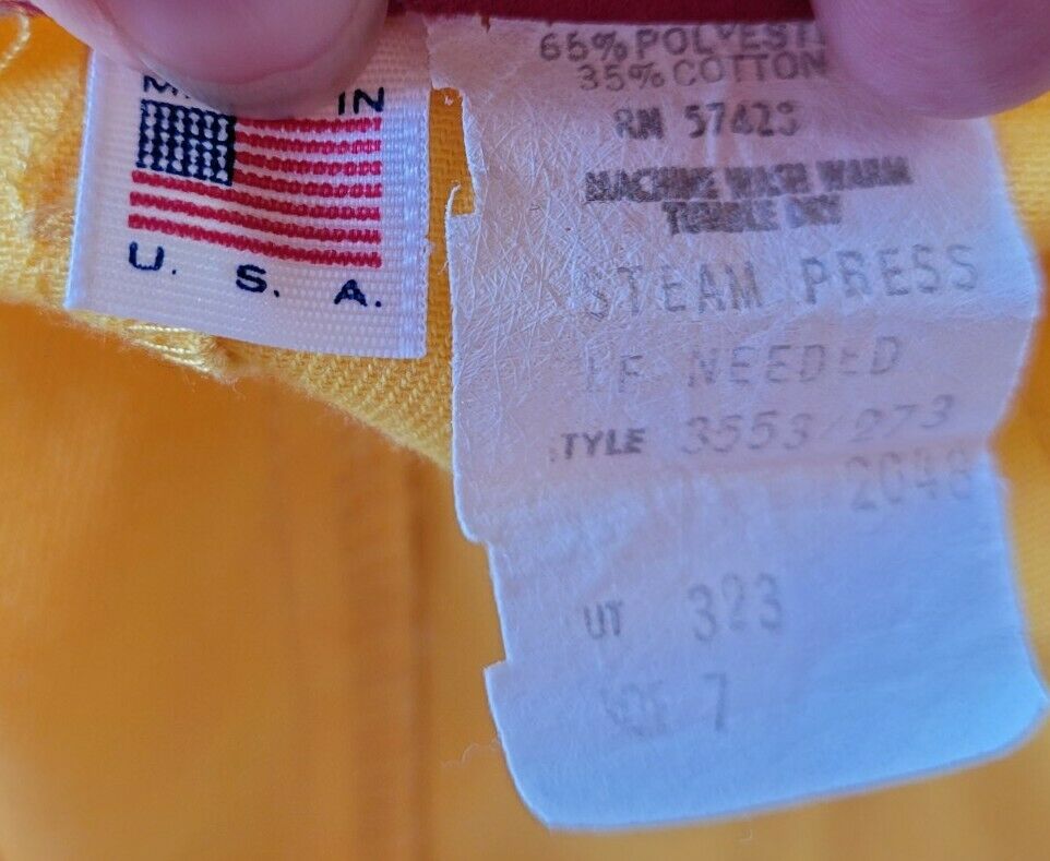 Vintage Bright Yellow Trumpet Pleated Skirt - Fresh Stock Dated March 2026