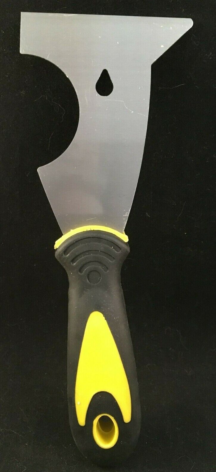 Tool Bench - 5-in-1 Paint Scraper - Black & Yellow Handle w/ Metal Scraper - Fresh Stock Dated February 2026