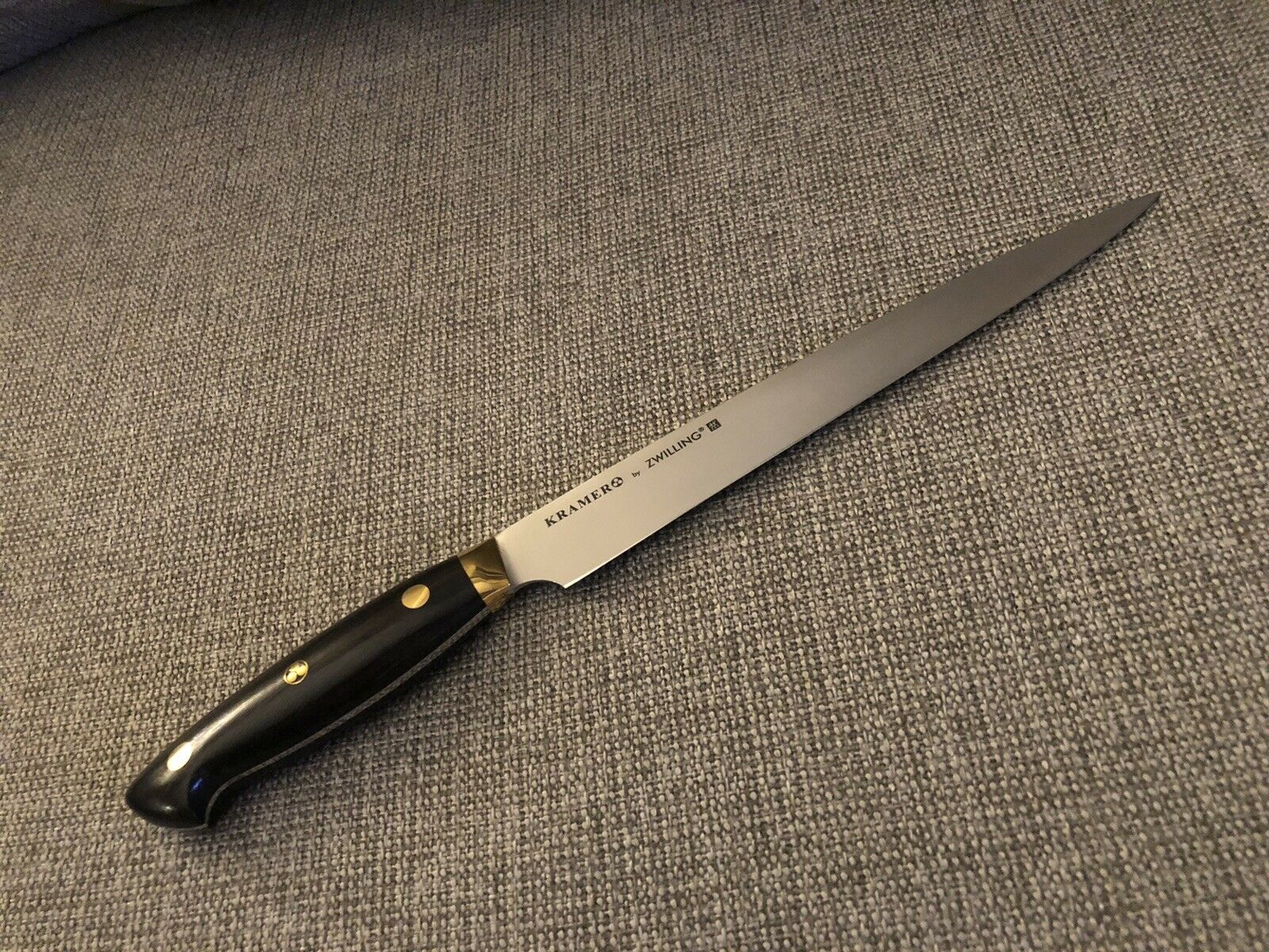 ZWILLING KRAMER - EUROLINE CARBON COLLECTION 9-INCH, CARVING KNIFE - 34940-233 - Fresh Stock Dated December 2025