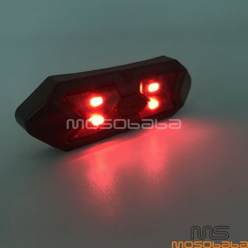 LED Helmet Light Warning Safety Lamp Signal Indicator For Harley BMW Motorcycle - Fresh Stock Dated December 2025