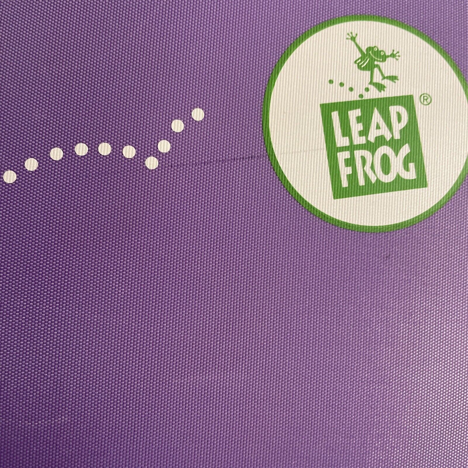 LeapFrog LeapPad  Carrying Case With Zipper, Pink & Purple XTRA LARGE - Fresh Stock Dated February 2026