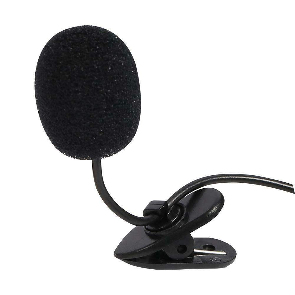 3.5 mm Stereo Jack Mini Car Microphone External Mic for Car DVD GPS Player - Fresh Stock Dated February 2026