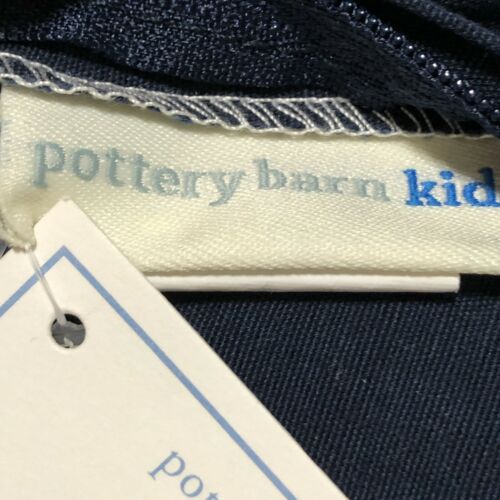 Pottery Barn Kids Lumbar Sham Charlie Bike Bicycle Khaki Blue 35 x 13 Quilted - Fresh Stock Dated December 2025