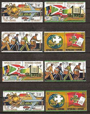 BURUNDI # 460-7,C199-206 MNH UNIVERSAL POSTAL UNION - Fresh Stock Dated January 2026