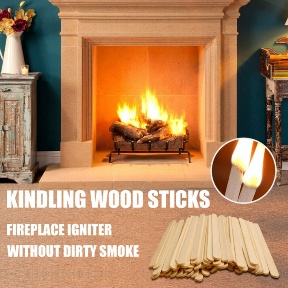 Kindling Wood Sticks for Wood Stoves Fireplaces Campfires  Burns Quickly - Fresh Stock Dated December 2025
