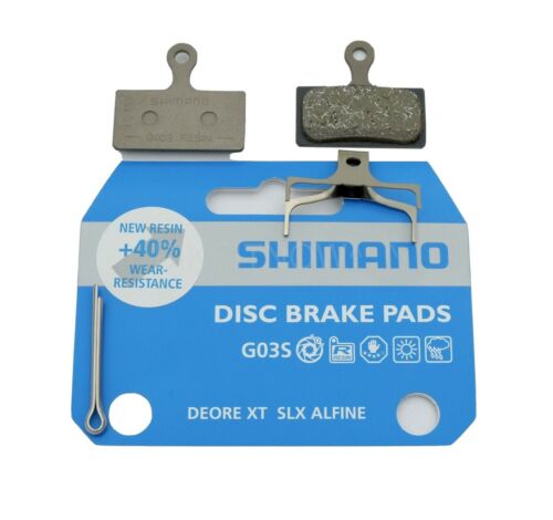 Shimano G03S Resin Brake Pad Upgraded from G02S for BR-M9020/M8100/M7100/R785 - Fresh Stock Dated February 2026